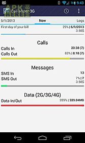 call meter 3g: the monitor app