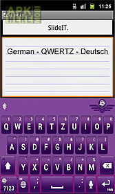slideit german qwertz pack