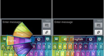 Themes color keyboard