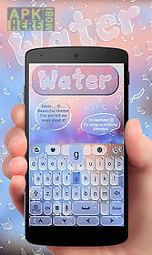 water go keyboard theme