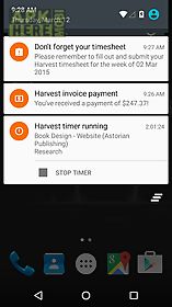 harvest time & expense tracker