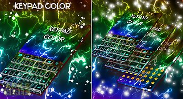 Keypad color neon