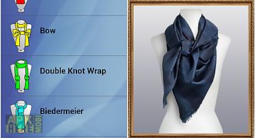 Tie a scarf and shawl lite