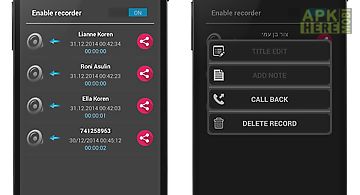 Call recorder one touch