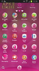 hearts theme for go launcher