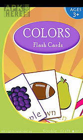 learn colors with flash cards