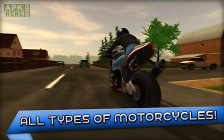 motorcycle driving 3d