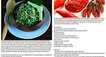 Indonesia sambal recipies