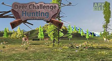 Deer challenge hunting: safari