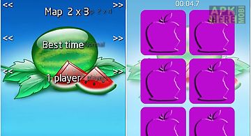 Fruits memory game for android