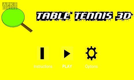 table tennis3d 