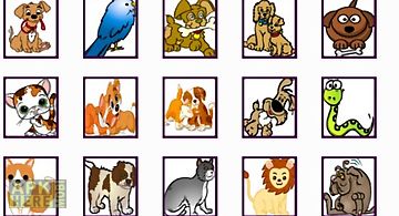 Various pets onet classic game
