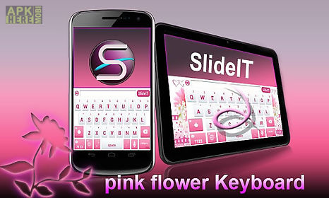 slideit pink flower skin