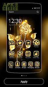gold rose theme business gold