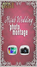 hijab wedding photo montage