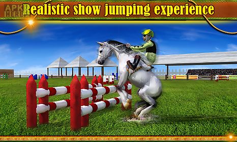 horse show jump simulator 3d