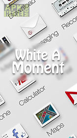 white a moment go theme