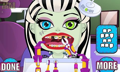 baby monster dentist games