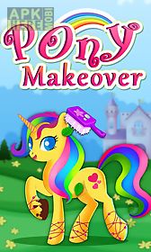 little pony makeover kids game