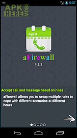 afirewall call and sms blocker