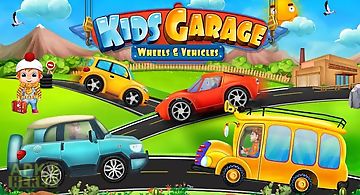 Kids garage wheels & vehicles