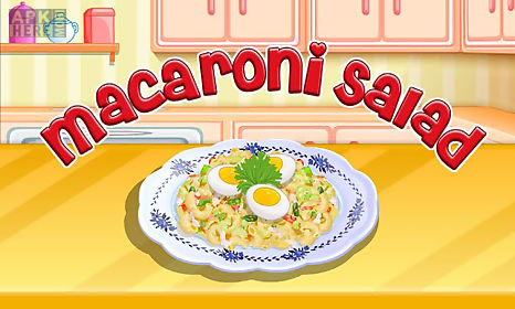 macaroni salad cooking