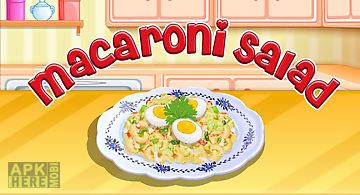 Macaroni salad cooking