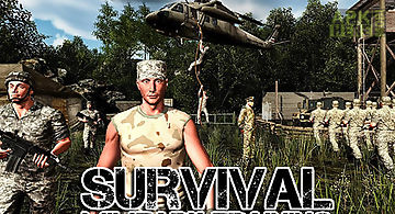 Survival military training