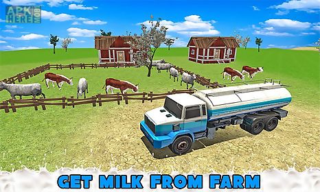 transport truck milk delivery