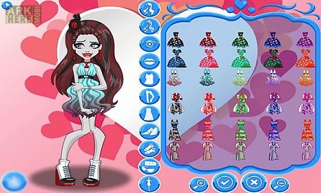 dress up ghoulia monster