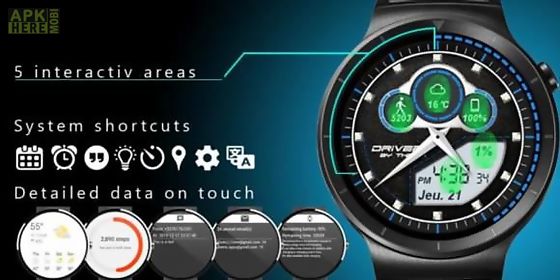 driver watch face pack
