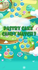 pastry cake: candy match 3