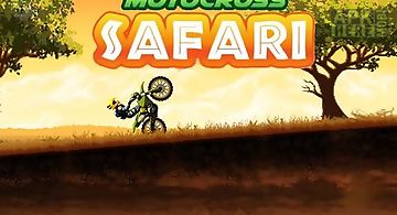 Safari motocross racing