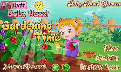 baby hazel gardening games