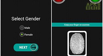 Fingerprint lie detector prank