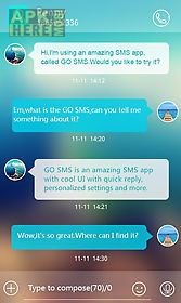 free - go sms venus theme