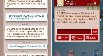 Go sms pro smsbox theme
