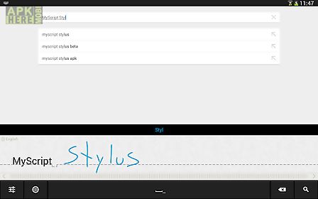 myscript stylus (beta)