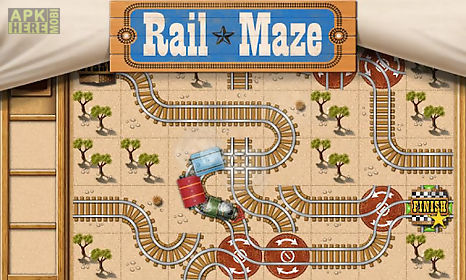 rail maze : train puzzler