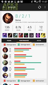 match history for lol