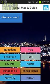 seoul offline map guide flight