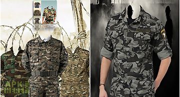 Army men photo suit