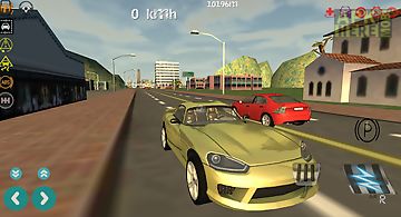 Car race simulator 3d