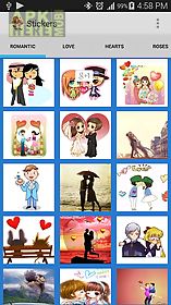 romantic love stickers