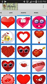 romantic love stickers