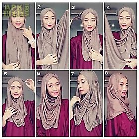 trendy hijab tutorial 2016