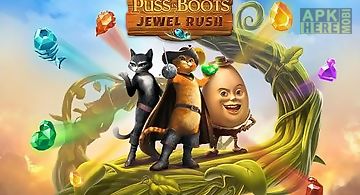 Puss in boots: jewel rush