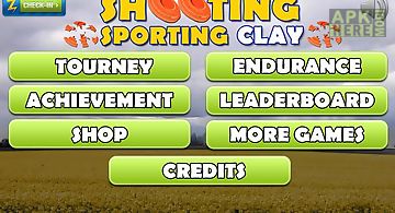 Shooting sporting clay