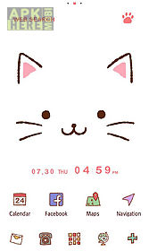 cute theme-kitty face-