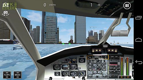 flight sim seaplane city